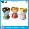 wholesale ceramic cute pop egg cups for kids